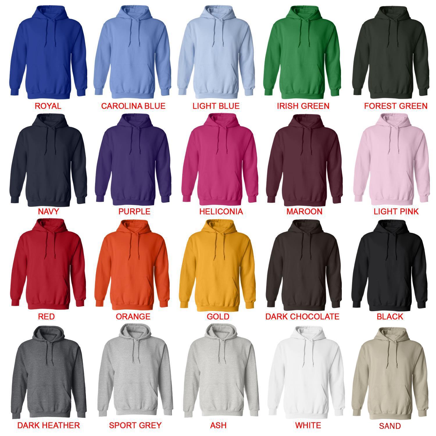 hoodie color chart - Romantic Killer Merch