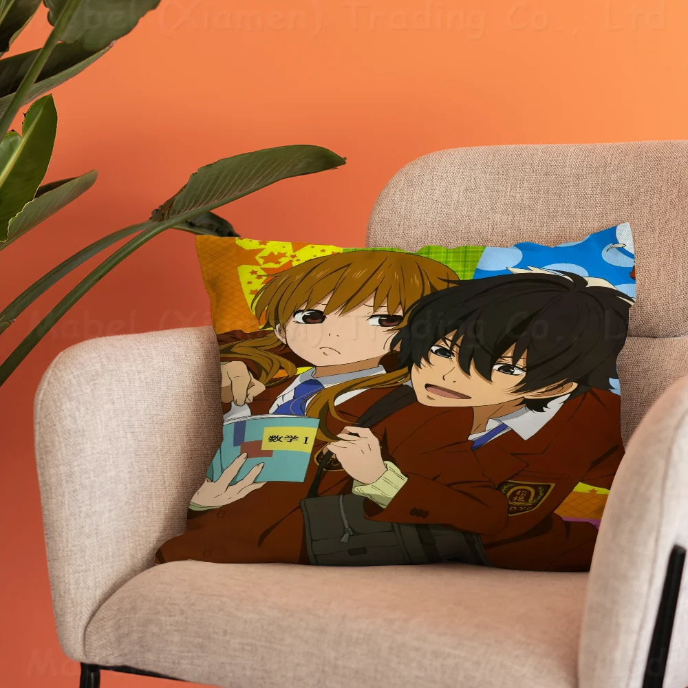 2 characters Romantic Killer Throw Pillow
