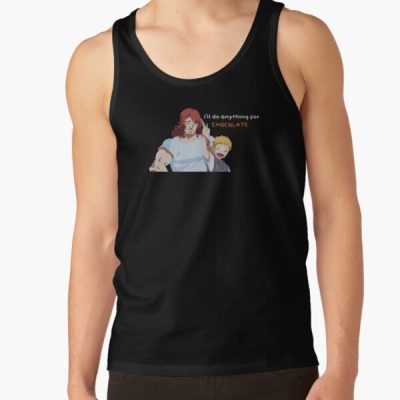 Anzu Honshino I Ll Do Anything For Chocolate Funny Tank Top