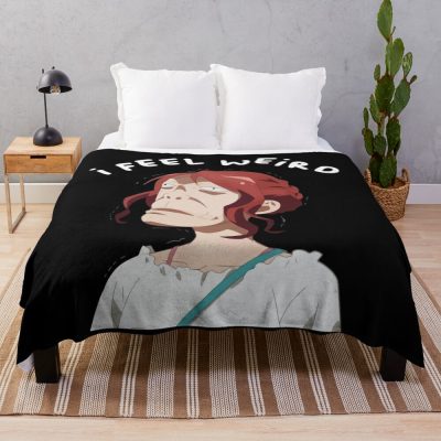 Anzu Funny Face Romantic Killer Throw Blanket