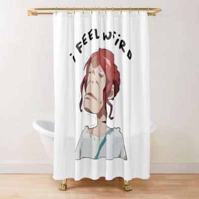 Anzu Funny Face Romantic Killer Shower Curtain