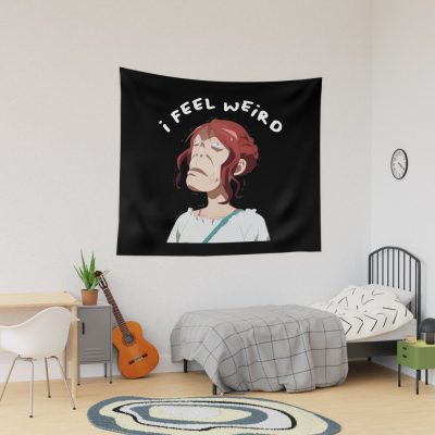 Anzu Funny Face Romantic Killer Tapestry